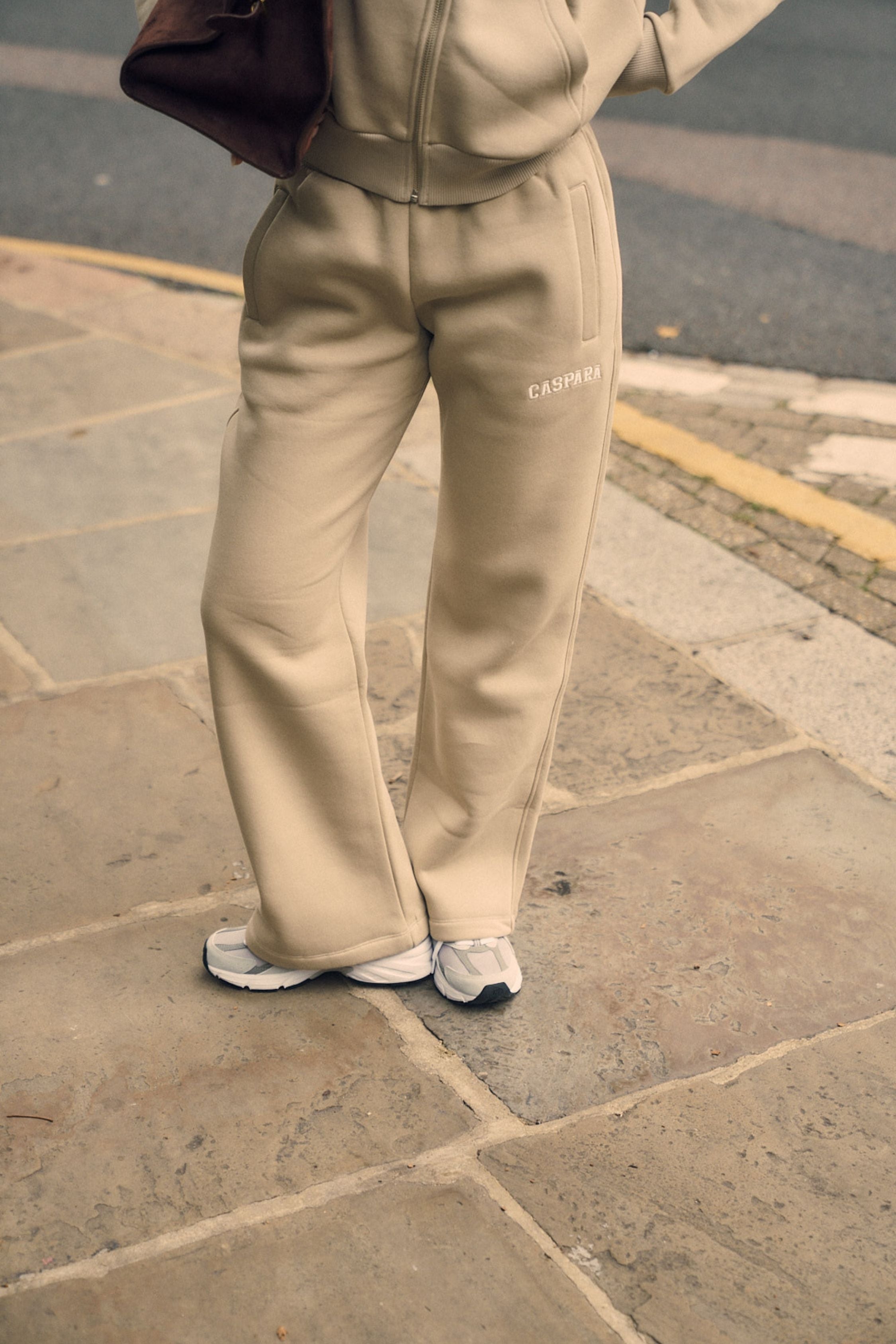 W. Varsity SL pants - Sand